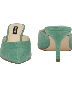 Nine West Ali Pointy Toe Mules Color Pop