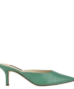 Nine West Ali Pointy Toe Mules Color Pop