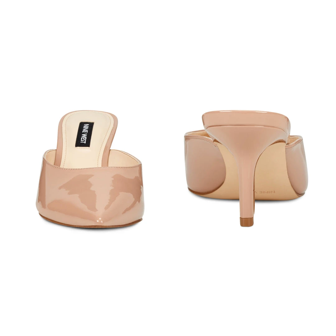 Nine West Heels Ali Pointy Toe Mules 7 Nine West Heels Ali Pointy Toe Mules