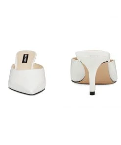 Nine West Ali Pointy Toe Mules Heels