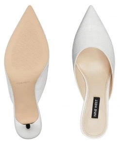 Nine West Ali Pointy Toe Mules Heels