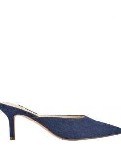 Nine West Ali Pointy Toe Mules Heels