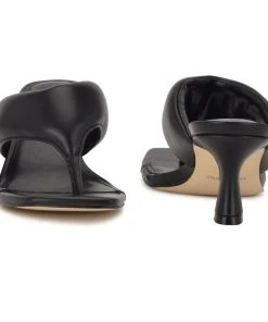 Nine West Alike Heeled Slide Sandals