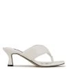 Nine West Alike Heeled Slide Sandals 2 Nine West Alike Heeled Slide Sandals