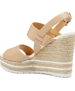 Nine West Alivia Open Toe Wedge Sandals Weave Got You