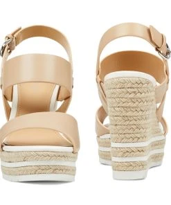 Nine West Alivia Open Toe Wedge Sandals Weave Got You