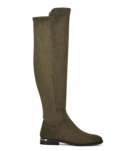 Nine West Allair Wide Calf Over The Knee Boots Shoes
