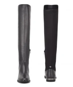 Nine West Shoes Allair Stretch Back Over The Knee Boots