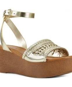 Nine West Allday Wedge Sandals Weave Got You