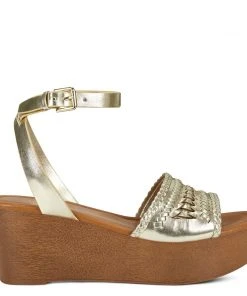 Nine West Allday Wedge Sandals Weave Got You