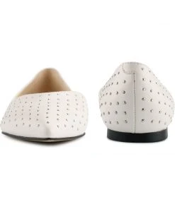 Nine West Amore D'Orsay Studded Flats