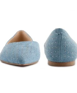 Nine West Amore D'Orsay Studded Flats