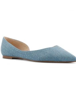 Nine West Amore D'Orsay Studded Flats