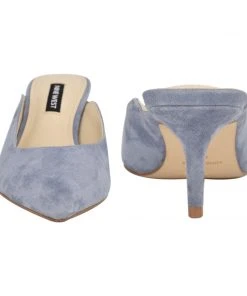 Nine West Angle Pointy Toe Mules Heels 10 Nine West Angle Pointy Toe Mules Heels