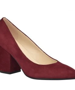 Nine West Heels Ani 9x9 Block Heel Pumps