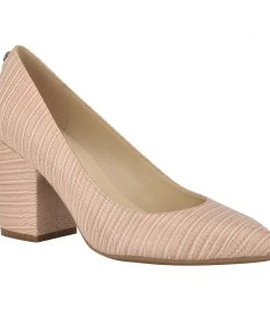 Nine West Heels Ani 9x9 Block Heel Pumps