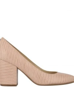 Nine West Heels Ani 9x9 Block Heel Pumps