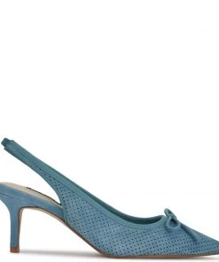 Nine West Aperf Slingback Pointy Toe Pumps