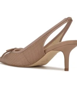 Nine West Aperf Slingback Pointy Toe Pumps Heels