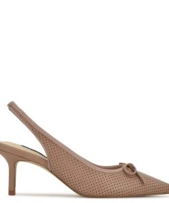 Nine West Aperf Slingback Pointy Toe Pumps Heels