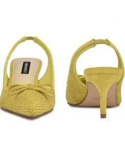 Nine West Aperf Slingback Pointy Toe Pumps