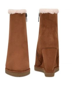 Nine West Apres Wedge Booties Shoes