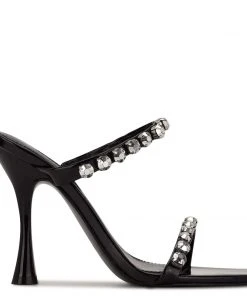 Nine West Aria Heeled Slide Sandals