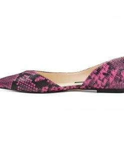 Nine West Aryn Half D'Orsay Flats Color Pop