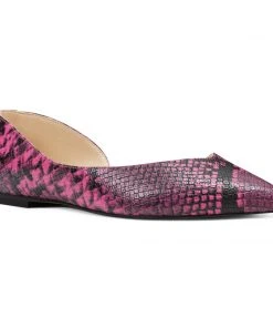 Nine West Aryn Half D'Orsay Flats Color Pop