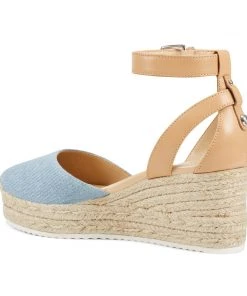 Nine West Audra Espadrille Wedge Sandals Weave Got You