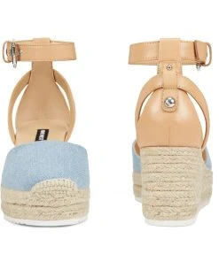 Nine West Audra Espadrille Wedge Sandals Weave Got You
