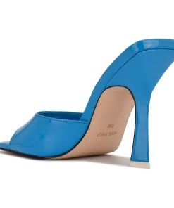 Nine West New Aurea Heeled Slide Sandals