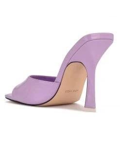Nine West New Aurea Heeled Slide Sandals