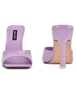 Nine West New Aurea Heeled Slide Sandals