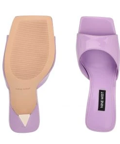 Nine West New Aurea Heeled Slide Sandals