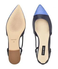 Nine West Babee Slingback Pointy Toe Flats