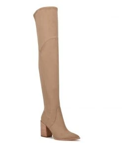 Nine West Shoes Barret Over The Knee Heeled Boots