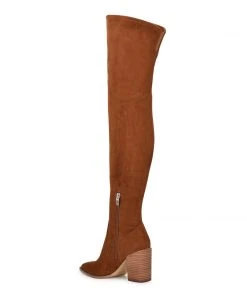 Nine West Shoes Barret Over The Knee Heeled Boots 9 Nine West Shoes Barret Over The Knee Heeled Boots