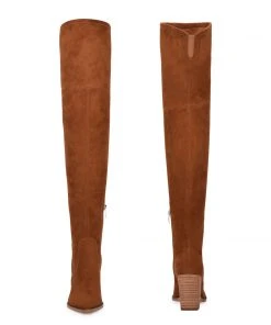 Nine West Shoes Barret Over The Knee Heeled Boots 10 Nine West Shoes Barret Over The Knee Heeled Boots
