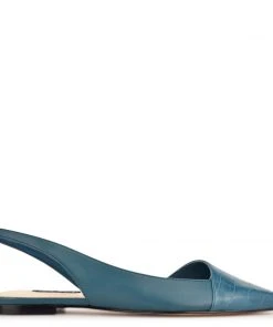 Nine West Beads Slingback Pointy Toe Flats