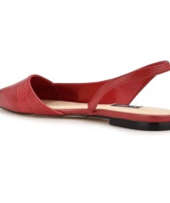 Nine West Color Pop Beads Slingback Pointy Toe Flats