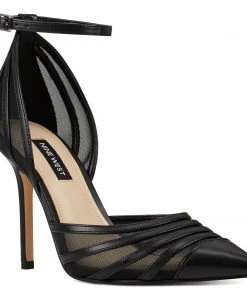Nine West Beck Ankle-Strap Pump Heels