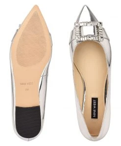 Nine West Metallic Mindset Behold Dress Flats 11 Nine West Metallic Mindset Behold Dress Flats