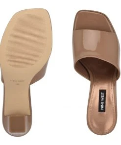 Nine West Y2K Revival Behot Heeled Slide Sandals