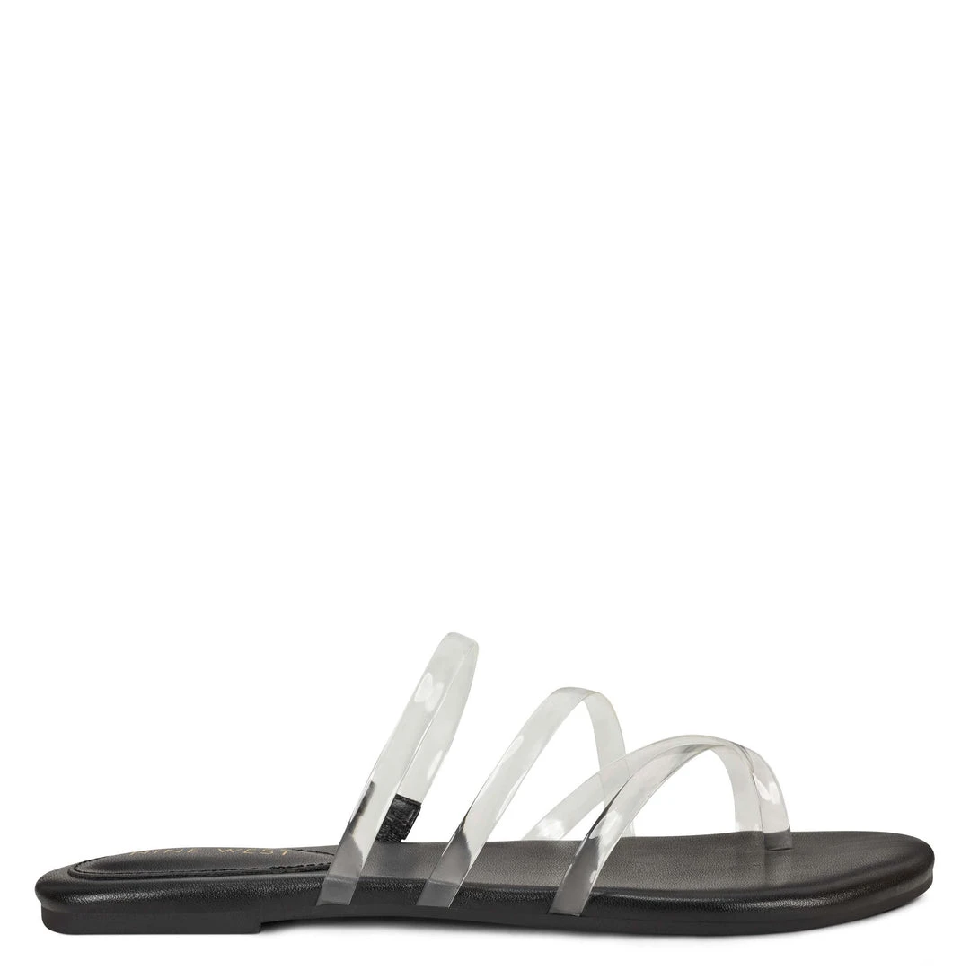 Nine West Benette Flat Slide Sandals 3 Nine West Benette Flat Slide Sandals