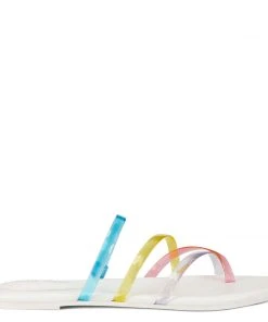 Nine West Color Pop Benette Flat Slide Sandals