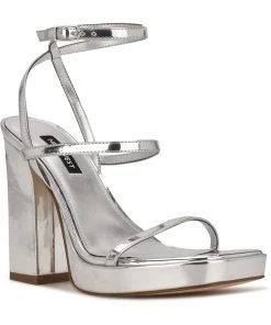 Nine West Benz Strappy Sandals Y2K Revival