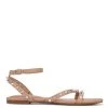 Nine West Bernie Studded Flat Sandals Fun Flats