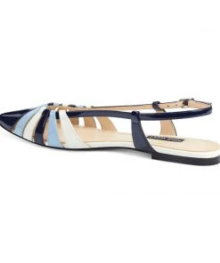 Nine West Betsy Pointed Toe Flats Color Pop