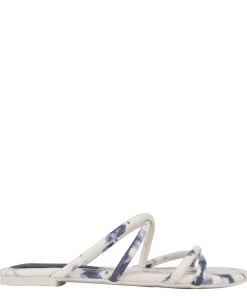 Nine West Beva Flat Slide Sandals Fun Flats
